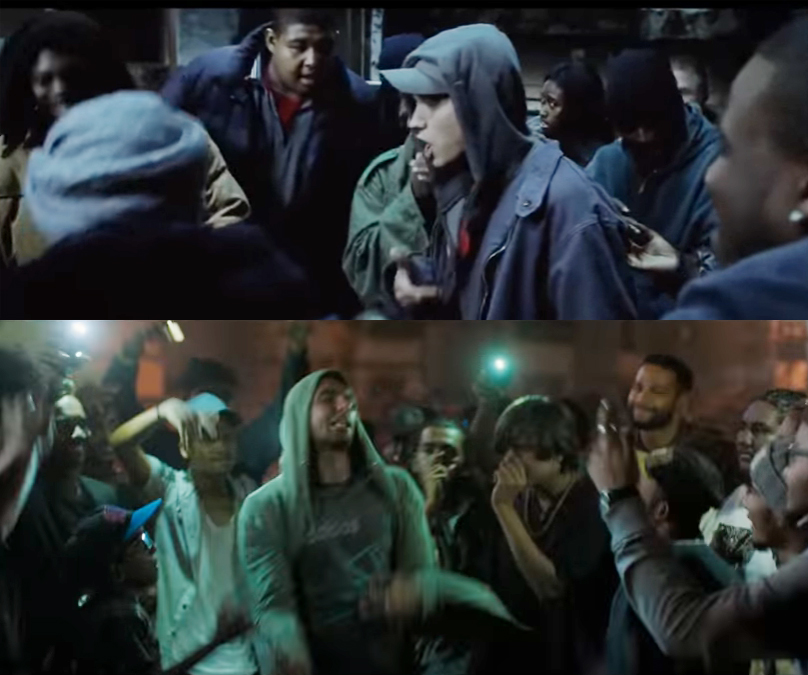 8 mile and gully boy similarity