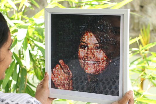 mosaic art from oye happy