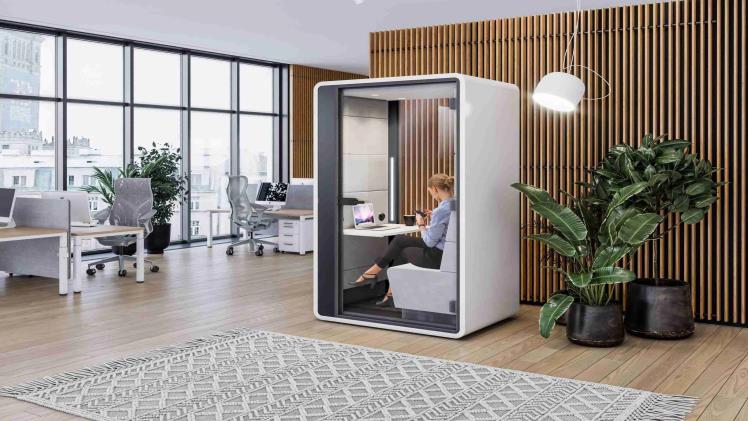 Install an acoustic booth in your office for unbeatable productivity